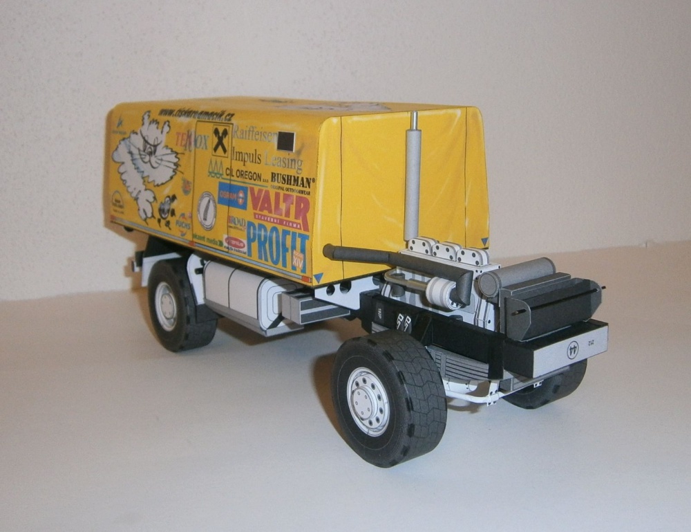 LIAZ 111.154 4x4 Dakar 2003 (Plná velikost v novém okně) LIAZ 111.154 4x4 Dakar 2003