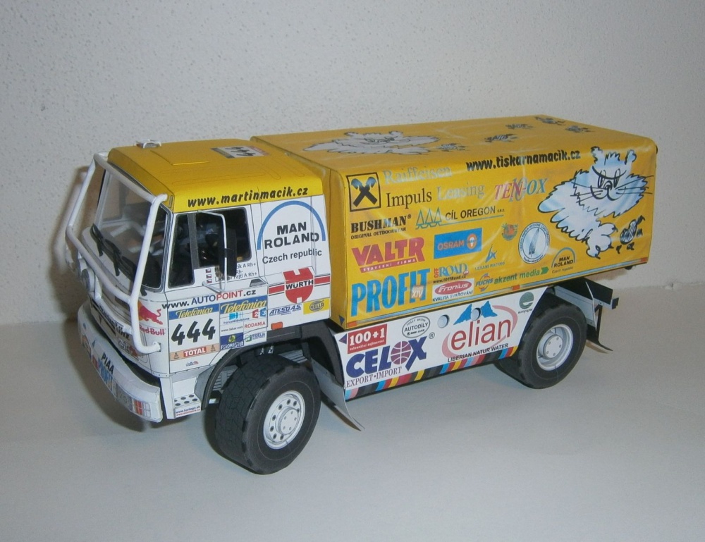 LIAZ 111.154 4x4 Dakar 2003 (Plná velikost v novém okně) LIAZ 111.154 4x4 Dakar 2003