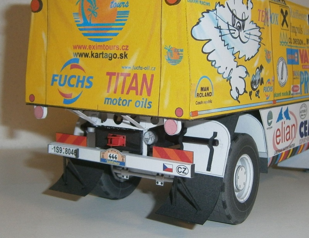LIAZ 111.154 4x4 Dakar 2003 (Plná velikost v novém okně) LIAZ 111.154 4x4 Dakar 2003
