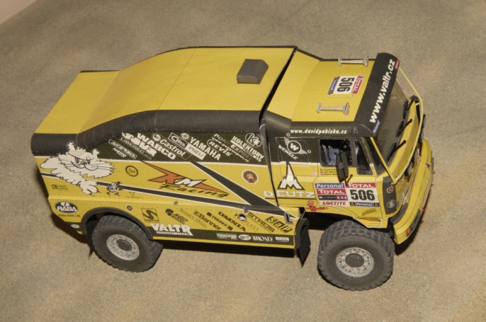 Liaz 111.154 VK - Dakar 2010 (Pln� velikost v nov�m okn�) Liaz 111.154 VK - Dakar 2010