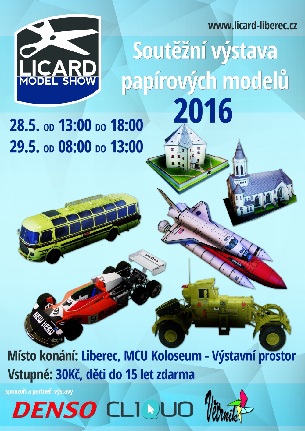 LICARD MODEL SHOW 2016 - LIBEREC (Plná velikost v novém okně) LICARD MODEL SHOW 2016 - LIBEREC