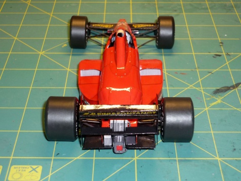 Life F190 - Bruno Giacomelli - GP Maďarska 1990 Life F190 - Bruno Giacomelli - GP Maďarska 1990