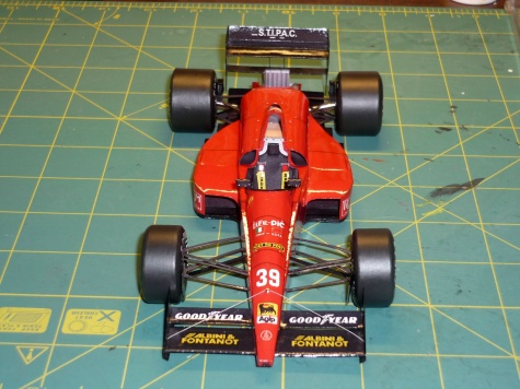 Life F190 - Bruno Giacomelli - GP Maďarska 1990 Life F190 - Bruno Giacomelli - GP Maďarska 1990