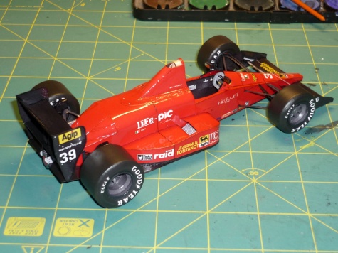 Life F190 - Bruno Giacomelli - GP Maďarska 1990 Life F190 - Bruno Giacomelli - GP Maďarska 1990