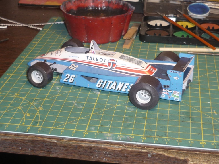 Ligier JS 19 / J.Laffite / 1982 (Plná velikost v novém okně) Ligier JS 19 / J.Laffite / 1982