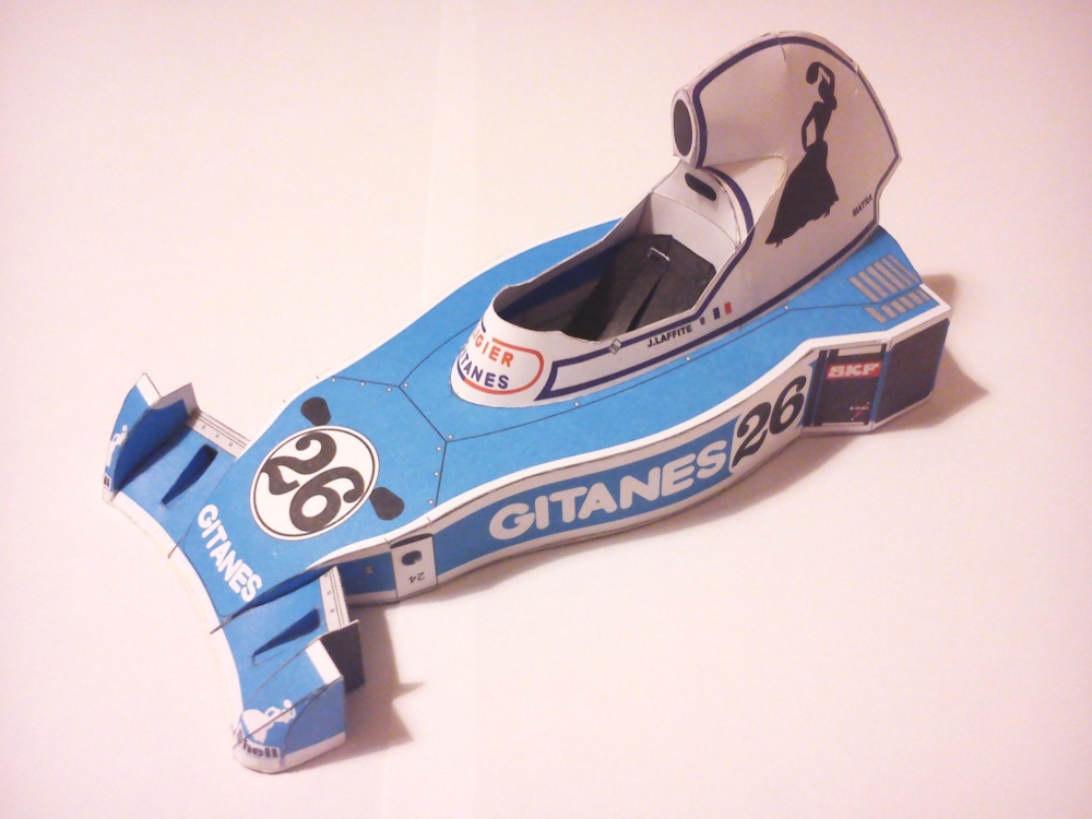 Ligier JS5, 1976 Jacques Laffite (Plná velikost v novém okně) Ligier JS5, 1976 Jacques Laffite