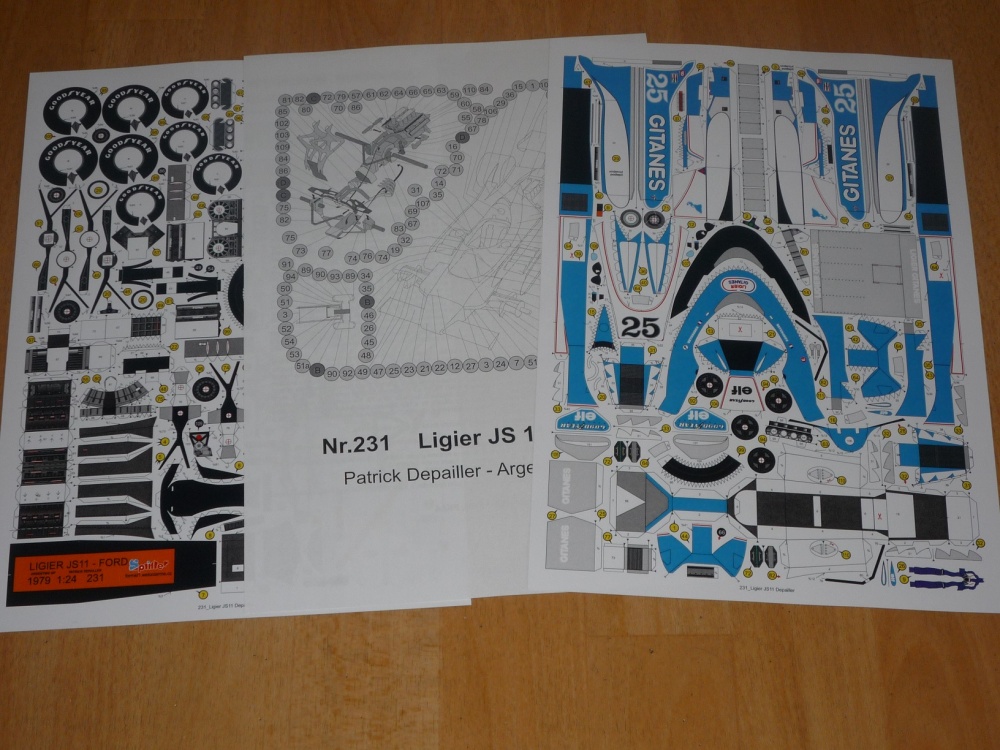Ligier JS11 (Plná velikost v novém okně) Ligier JS11