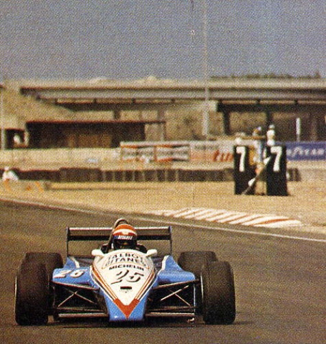 Ligier JS19 - Eddie Cheever - GP Las Vegas 1982 Ligier JS19 - Eddie Cheever - GP Las Vegas 1982