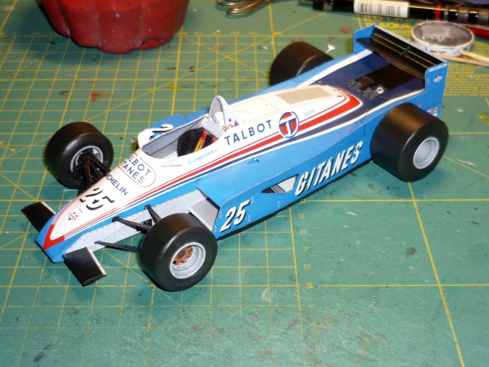 Ligier JS19 - Eddie Cheever - GP Las Vegas 1982 (Plná velikost v novém okně) Ligier JS19 - Eddie Cheever - GP Las Vegas 1982