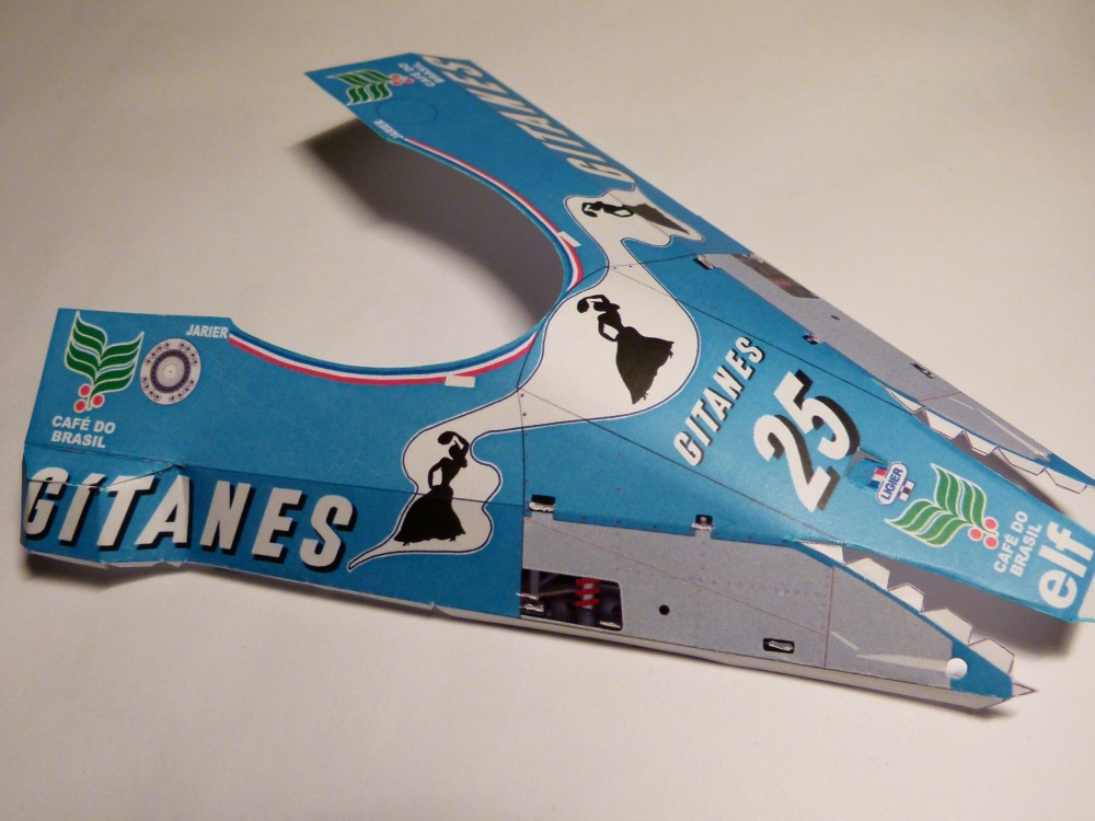 LIGIER JS21, 1983, JEAN PIERRE JARIER (Plná velikost v novém okně) LIGIER JS21, 1983, JEAN PIERRE JARIER