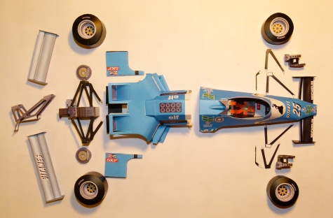 LIGIER JS21, 1983,  JEAN PIERRE JARIER