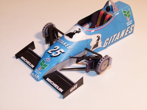 LIGIER JS21, 1983,  JEAN PIERRE JARIER