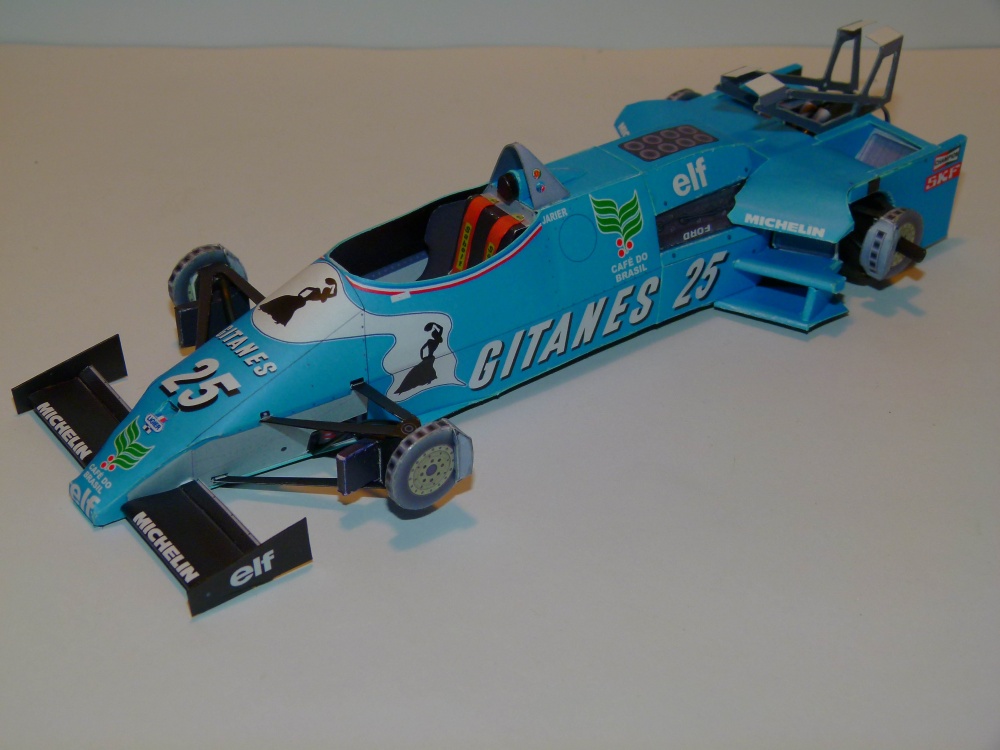 LIGIER JS21, 1983, JEAN PIERRE JARIER (Plná velikost v novém okně) LIGIER JS21, 1983, JEAN PIERRE JARIER