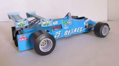 LIGIER JS21, 1983,  JEAN PIERRE JARIER