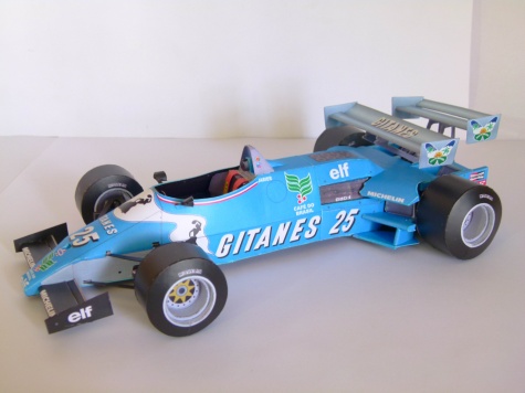 LIGIER JS21, 1983,  JEAN PIERRE JARIER
