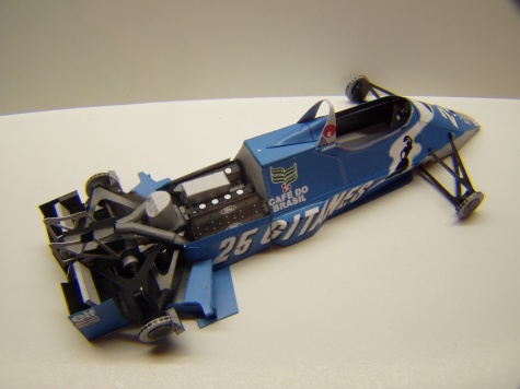 Ligier JS21, 1983, J. P. Jarier, GP USA Ligier JS21, 1983, J. P. Jarier, GP USA