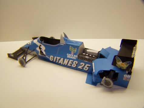 Ligier JS21, 1983, J. P. Jarier, GP USA Ligier JS21, 1983, J. P. Jarier, GP USA