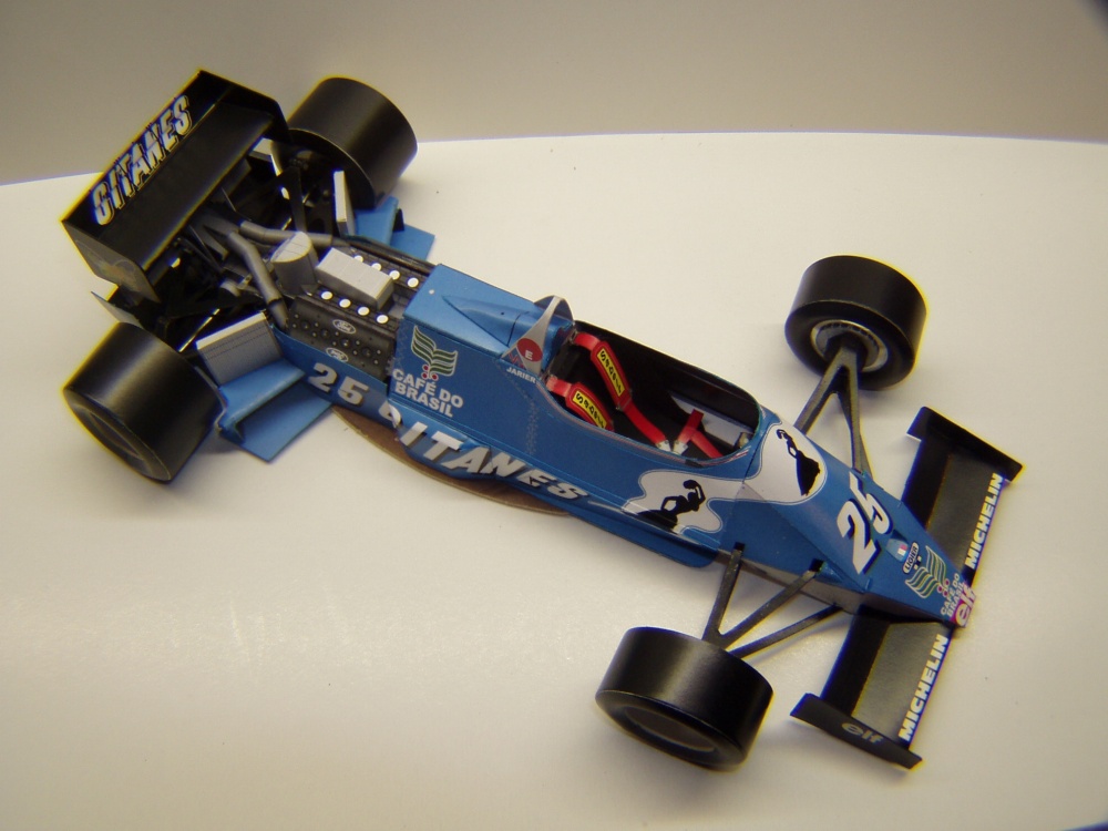 Ligier JS21, 1983, J. P. Jarier, GP USA (Plná velikost v novém okně) Ligier JS21, 1983, J. P. Jarier, GP USA