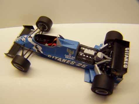 Ligier JS21, 1983, J. P. Jarier, GP USA Ligier JS21, 1983, J. P. Jarier, GP USA