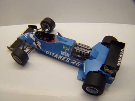 Ligier JS21, 1983, J. P. Jarier, GP USA Ligier JS21, 1983, J. P. Jarier, GP USA