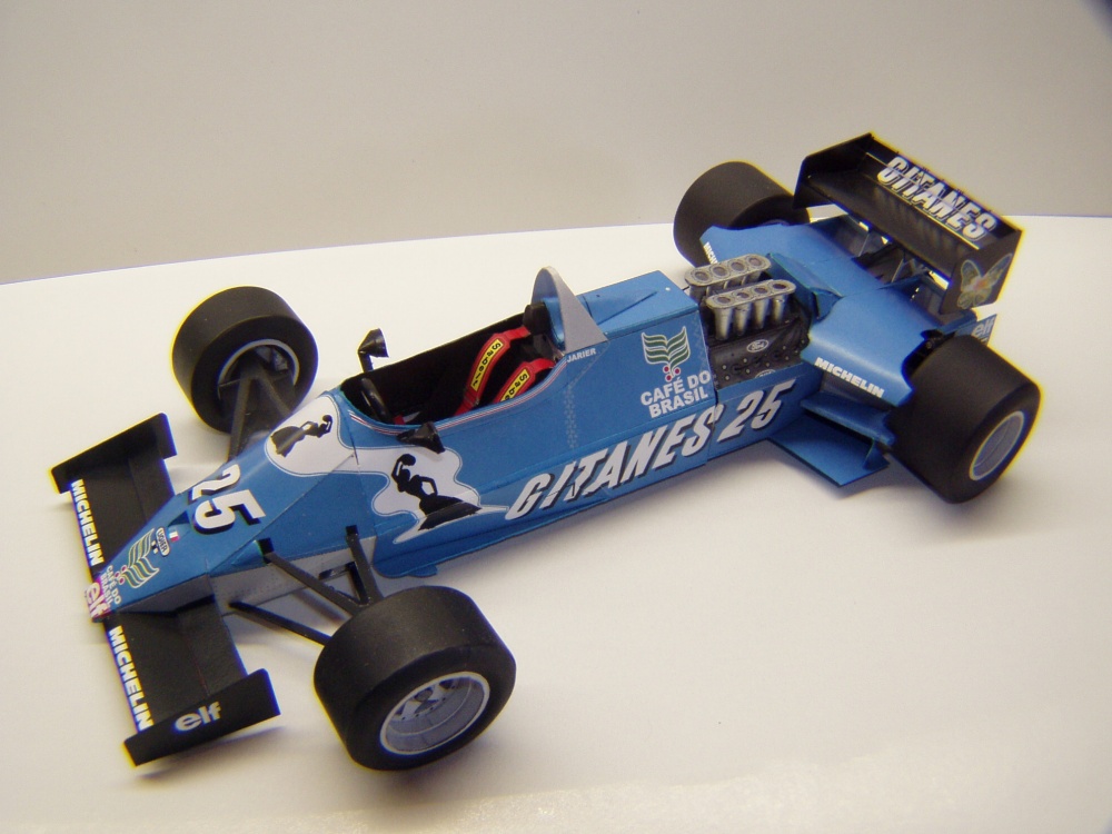 Ligier JS21, 1983, J. P. Jarier, GP USA (Plná velikost v novém okně) Ligier JS21, 1983, J. P. Jarier, GP USA