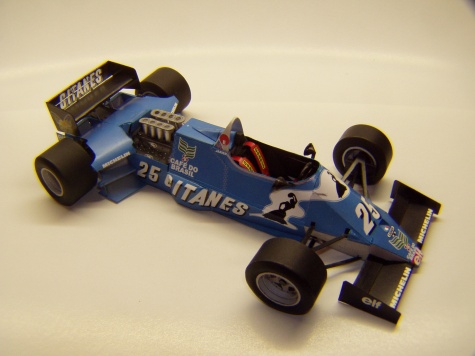 Ligier JS21, 1983, J. P. Jarier, GP USA Ligier JS21, 1983, J. P. Jarier, GP USA