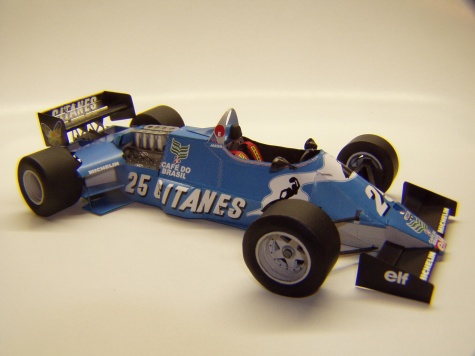 Ligier JS21, 1983, J. P. Jarier, GP USA Ligier JS21, 1983, J. P. Jarier, GP USA