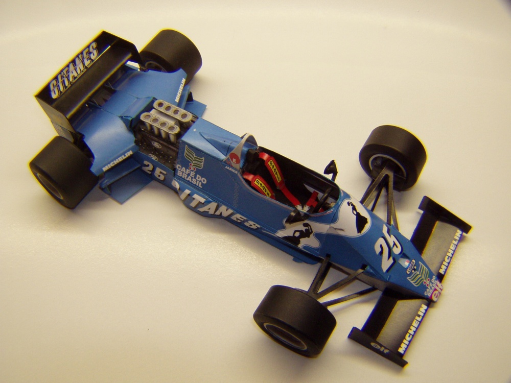 Ligier JS21, 1983, J. P. Jarier, GP USA (Pln� velikost v nov�m okn�) Ligier JS21, 1983, J. P. Jarier, GP USA
