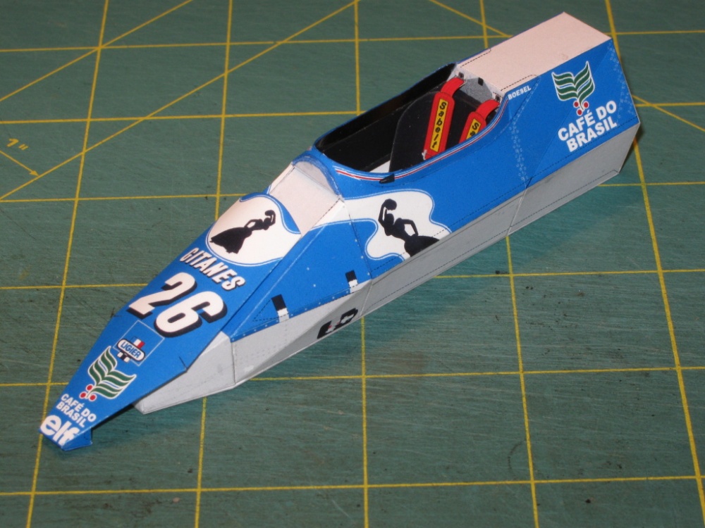 Ligier JS21, R. Boesel , GP Monaka 1983 (Plná velikost v novém okně) Ligier JS21, R. Boesel , GP Monaka 1983