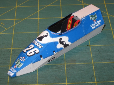 Ligier JS21, R. Boesel , GP Monaka 1983 Ligier JS21, R. Boesel , GP Monaka 1983