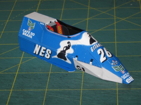 Ligier JS21, R. Boesel , GP Monaka 1983 Ligier JS21, R. Boesel , GP Monaka 1983