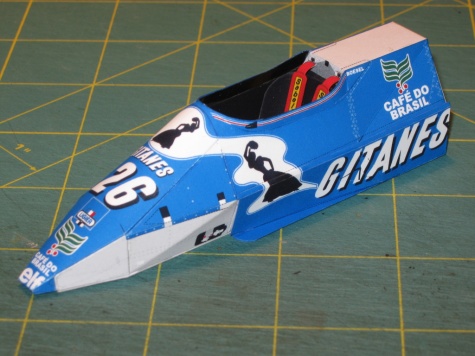 Ligier JS21, R. Boesel , GP Monaka 1983 Ligier JS21, R. Boesel , GP Monaka 1983