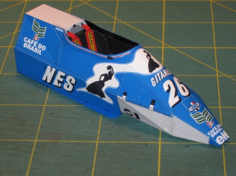 Ligier JS21, R. Boesel , GP Monaka 1983 Ligier JS21, R. Boesel , GP Monaka 1983