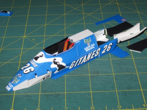 Ligier JS21, R. Boesel , GP Monaka 1983 Ligier JS21, R. Boesel , GP Monaka 1983
