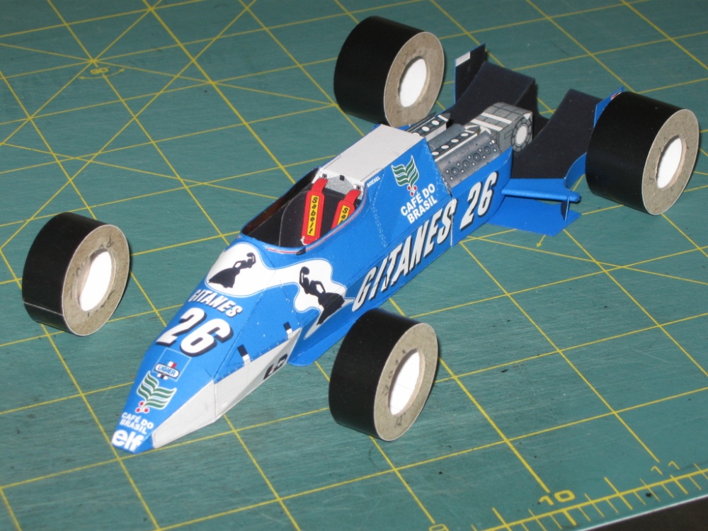 Ligier JS21, R. Boesel , GP Monaka 1983