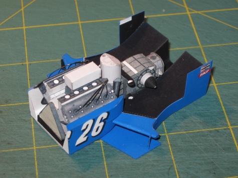 Ligier JS21, R. Boesel , GP Monaka 1983 Ligier JS21, R. Boesel , GP Monaka 1983