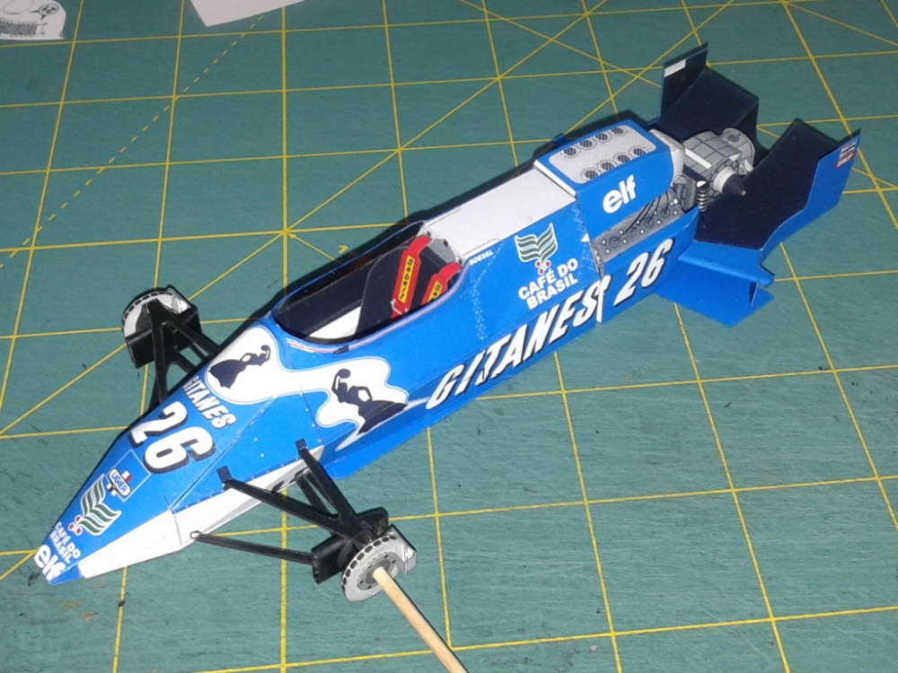 Ligier JS21, R. Boesel , GP Monaka 1983 (Plná velikost v novém okně) Ligier JS21, R. Boesel , GP Monaka 1983