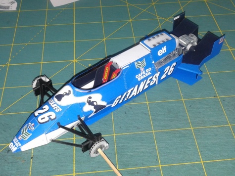 Ligier JS21, R. Boesel , GP Monaka 1983