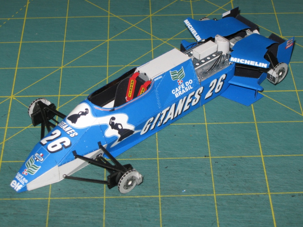 Ligier JS21, R. Boesel , GP Monaka 1983 (Plná velikost v novém okně) Ligier JS21, R. Boesel , GP Monaka 1983