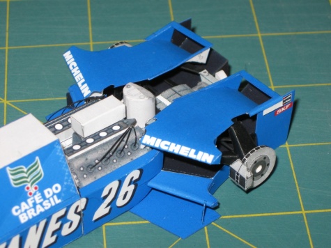 Ligier JS21, R. Boesel , GP Monaka 1983