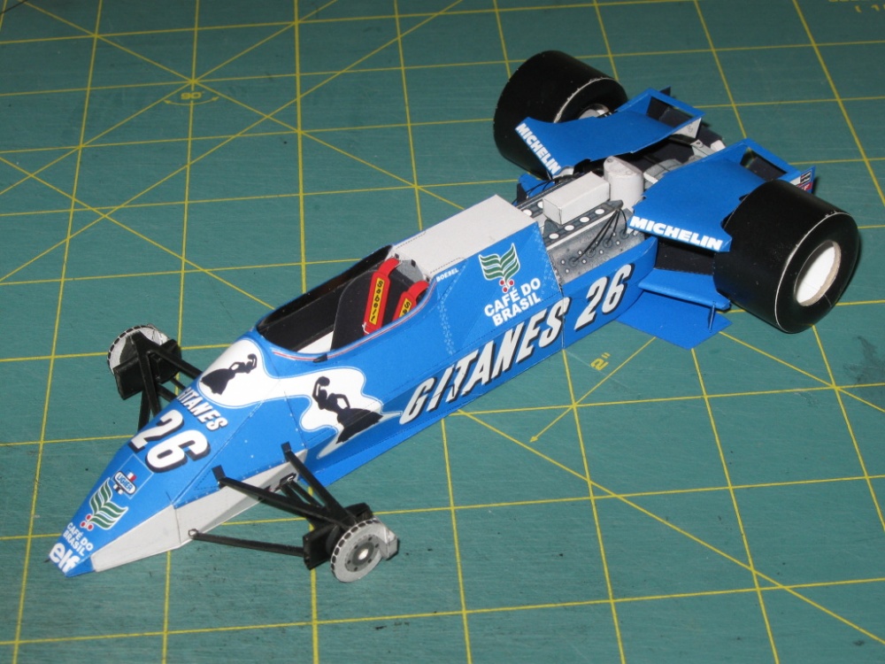 Ligier JS21, R. Boesel , GP Monaka 1983 (Plná velikost v novém okně) Ligier JS21, R. Boesel , GP Monaka 1983