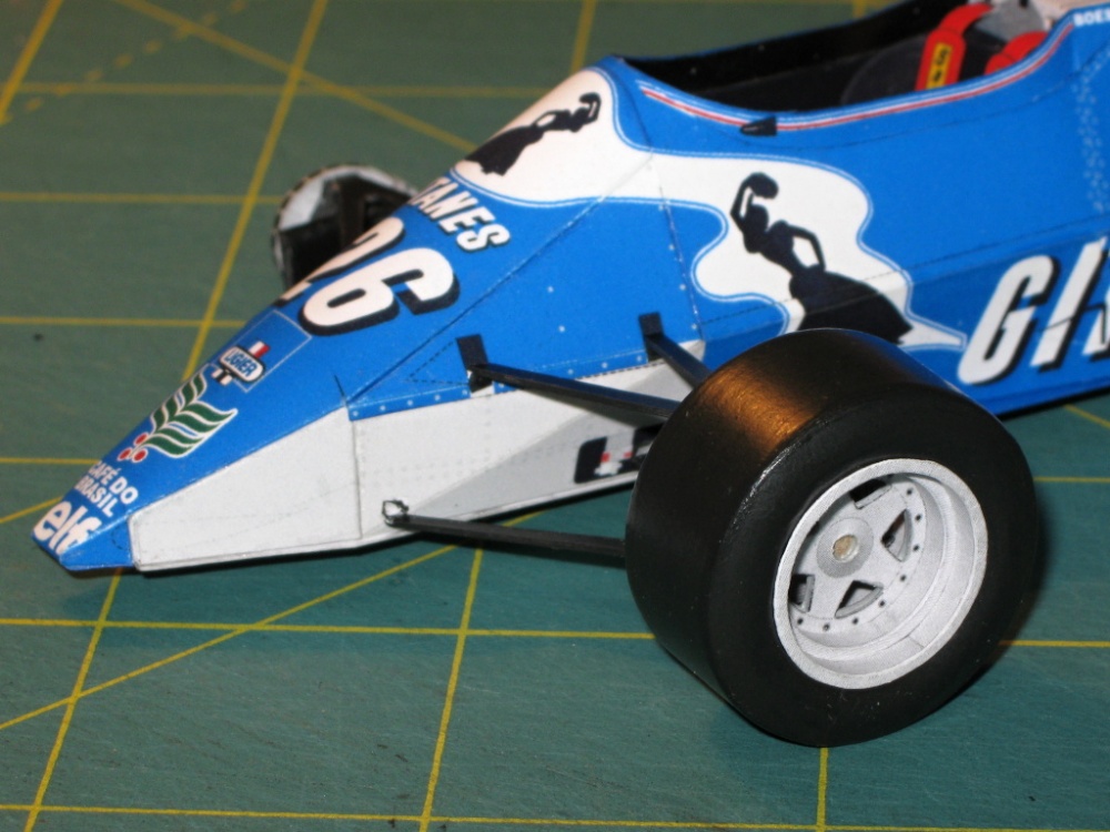 Ligier JS21, R. Boesel , GP Monaka 1983