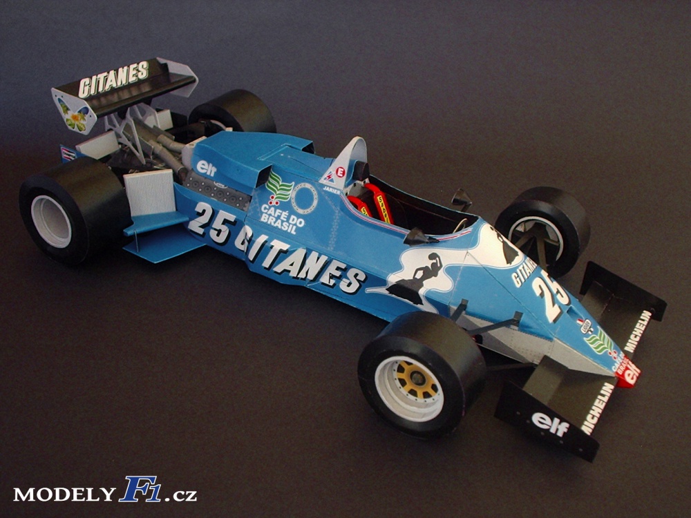 Ligier JS21 Ford - GP Francie 1983 - J. P. Jarier (Plná velikost v novém okně) Ligier JS21 Ford - GP Francie 1983 - J. P. Jarier