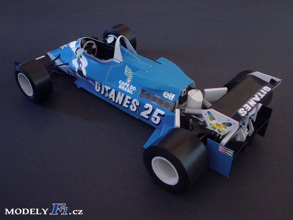 Ligier JS21 Ford - GP Francie 1983 - J. P. Jarier (Plná velikost v novém okně) Ligier JS21 Ford - GP Francie 1983 - J. P. Jarier