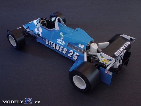Ligier JS21 Ford - GP Francie 1983 - J. P. Jarier