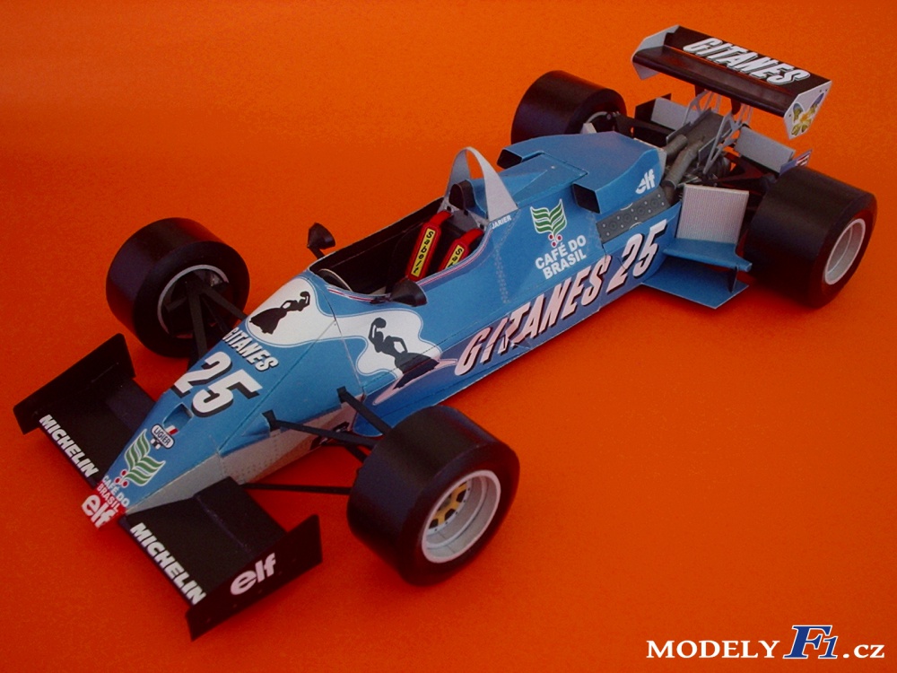 Ligier JS21 Ford - GP Francie 1983 - J. P. Jarier (Plná velikost v novém okně) Ligier JS21 Ford - GP Francie 1983 - J. P. Jarier
