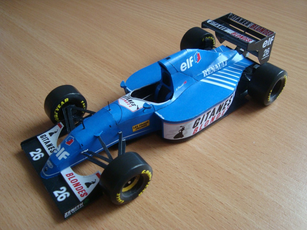 Ligier JS39 - 1993 - Mark Blundell (Plná velikost v novém okně) Ligier JS39 - 1993 - Mark Blundell