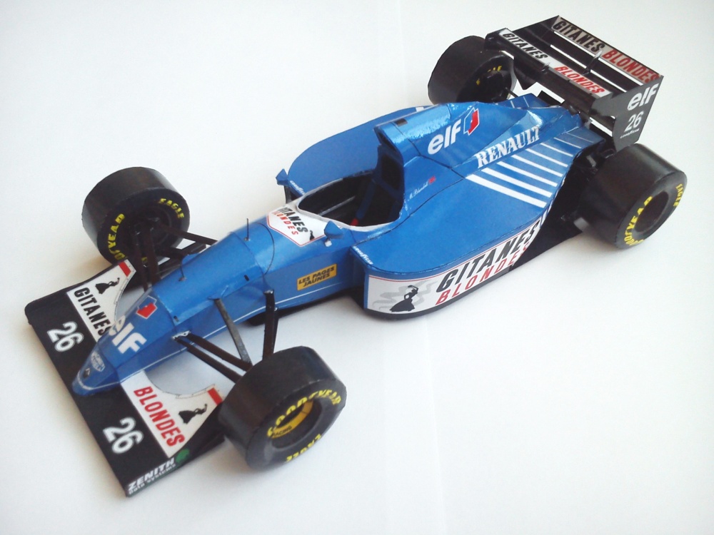 Ligier JS39, 1993 Mark Blundell (Pln� velikost v nov�m okn�) Ligier JS39, 1993 Mark Blundell