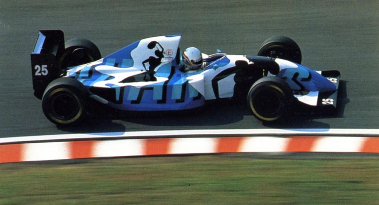Ligier JS39 rok 1993 (Plná velikost v novém okně) Ligier JS39 rok 1993