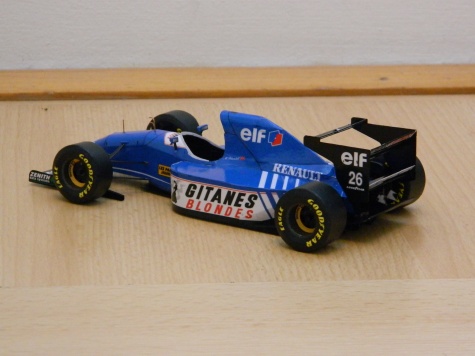 LIGIER JS39 M.Blundell,Monaco 1993 LIGIER JS39 M.Blundell,Monaco 1993